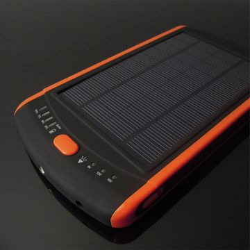Baterie externa POWERNEED acumulator extern solar Power Bank S23000, 23.000mAh, negru