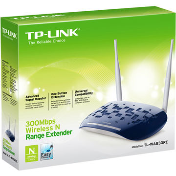 Range Extender Wireless N TP-LINK, 300mbps, 2.4GHz