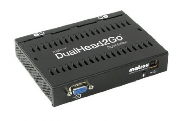 Placa video Matrox Adaptor grafic DualHead2Go, DualDigitalEdition, HD15 input, 2xDVI outputUSB