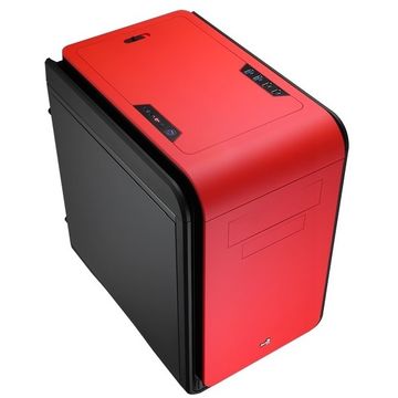Carcasa AeroCool fara sursa DS Cube, Cube Case, rosie