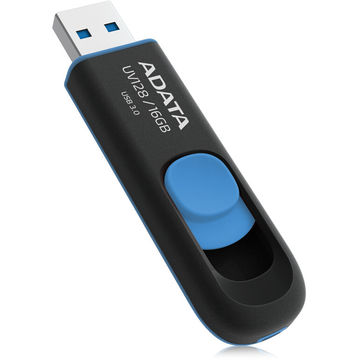 Memorie USB Adata memorie USB 3.0 UV128 16GB, negru cu albastru