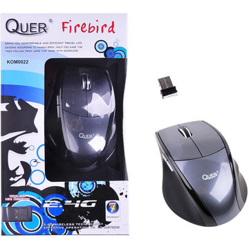 Mouse Intex QUER FIREBIRD KOM0022, optic wireless, USB