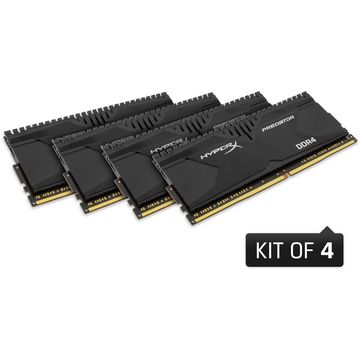Memorie Kingston HX430C15PBK4/32 XMP Predator, 4x8GB DDR4 3000MHz CL15