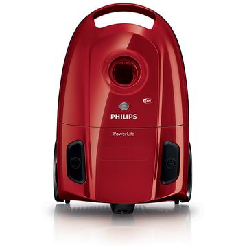 Aspirator Philips FC8322/09 cu sac, putere 750W, rosu
