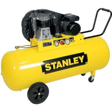 Stanley compresor de aer cu ulei B350/10/200 cu 2 cilindri, 10 Bar, 200 l