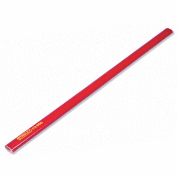 Stanley creion tamplarie, mina HB, 176 mm