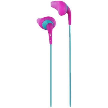 Casti JVC Gummy Sport HA-EN10-P, intraauriculare, roz