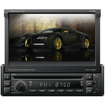 Sistem auto Peiying DVD PLAYER 1DIN 7 inch MP3/MP4/DIVX/USB/SD/BT/GPS PY9905