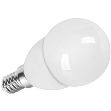 Kemot Bec LED ZAR0358, E14, putere 5.1 W, 380 lumeni, alb cald, forma: G45