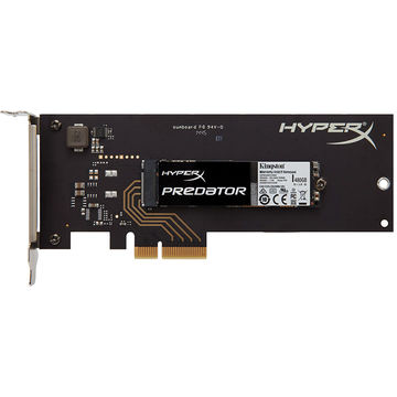 SSD Kingston PCI-e HyperX Predator, 240 GB, rata de transfer 1400/ 1600 MB/s