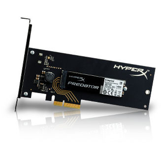 SSD Kingston PCI-e HyperX Predator, 240 GB, rata de transfer 1400/ 1600 MB/s