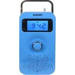 Blaupunkt Portable Radio PP10BL, FM PLL SD/USB/AUX with battery, blue