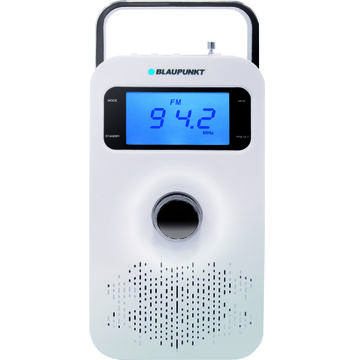 Blaupunkt Portable Radio  PP10WH, FM PLL SD/USB/AUX with battery, white