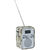 Blaupunkt Portable Radio PP20MP, FM PLL SD/USB/AUX with battery, white