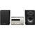 DENON Microsistem audio RC-DM39SP + SC-M39, 2 x 30W, argintiu/ negru