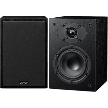 DENON Sistem audio DRA-F109/ DCD-F109/ SC-F109, 2 x 65W, negru/ argintiu