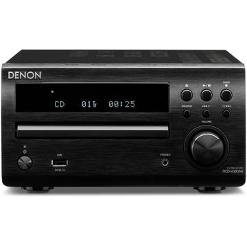 DENON Sistem audio RCD-M39DAB/ SC-M39, 2 x 30W, negru