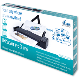 Scaner Iris Scan Pro3 Wi-Fi Scanner portabil