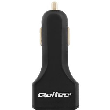 Qoltec Car charger 24W | 5V | 4.8A | 3xUSB 50027.24W