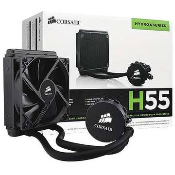 Corsair Cooler CPU Hydro Series H55, Intel AMD