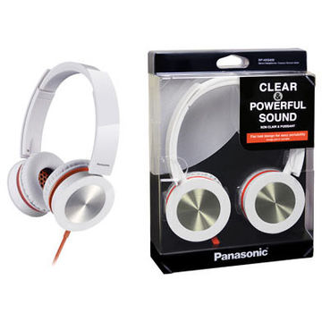 Casti Panasonic RP-HXS400E-W, headset, albe