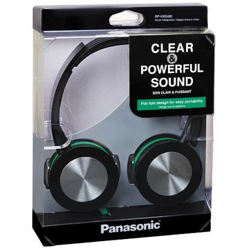 Casti Panasonic RP-HXS400E-K, headset, negre