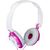 Casti Panasonic RP-DJS150E-P, pliabile, roz