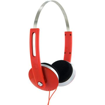 Casti 4World Color 08252, headset, rosii