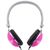 Casti 4World Colors 06531, headphones, roz