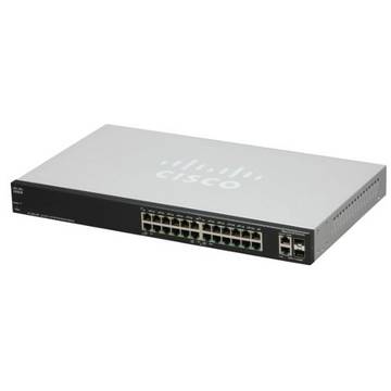 Switch Cisco SLM224PT SF200-24P 24-Port 10/100 PoE Smart Switch SLM224PT-EU