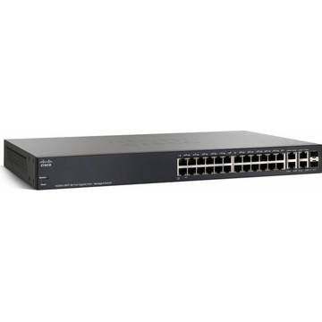 Switch Cisco SG300-28PP 28-port Gigabit PoE+ Managed Switch SG300-28PP-K9-EU