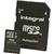 Card memorie Integral micro SDHC, 4 GB, clasa 4 + Adaptor