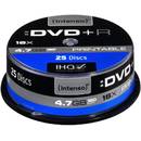 Intenso DVD+R, 25 bucati, 16x, 4.7 GB