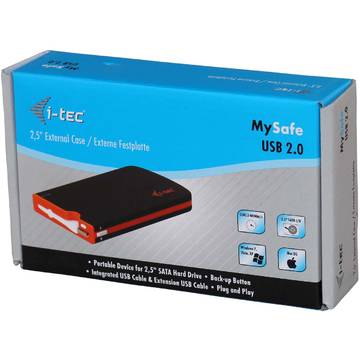 HDD Rack iTec MySafe USB, 2.5 inch, HDD SATA, USB 2.0