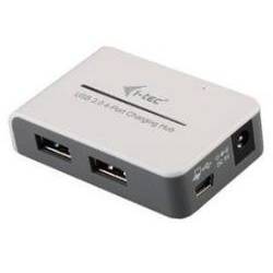 iTec HUB USB 2.0 Charging 4 porturi cu adaptor alimentare, suport distanta 12m