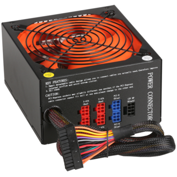 Sursa iTec PS950W, 950W, ventilator 140 mm, PFC Activ, ATX cable management