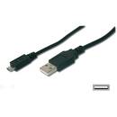 Assmann Cablu USB 2.0/ micro USB, 1.8 m