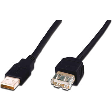 Assmann Cablu USB 2.0, de extensie, 3 m