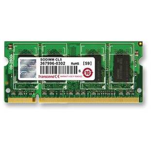 Memorie laptop Transcend TS256MSQ64V8U-I, SODIMM, 2GB DDR2, 800 MHz, CL6, 1.8V