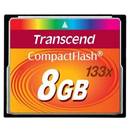 Card memorie Transcend Compact Flash 133x, 8 GB