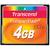 Card memorie Transcend Compact Flash 133x, 4 GB