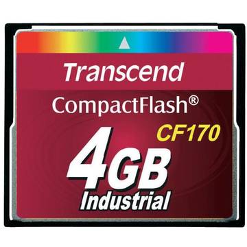Card memorie Transcend Compact Flash 170, 4 GB