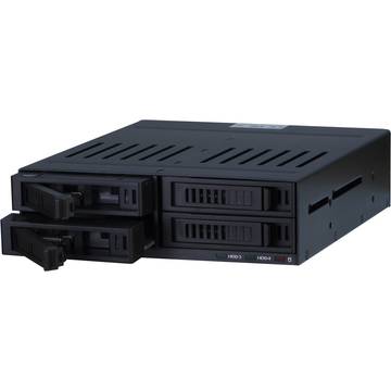 HDD Rack Inter-Tech SinanPower, 1x5.25 sau 4x2.5 inch, SATA