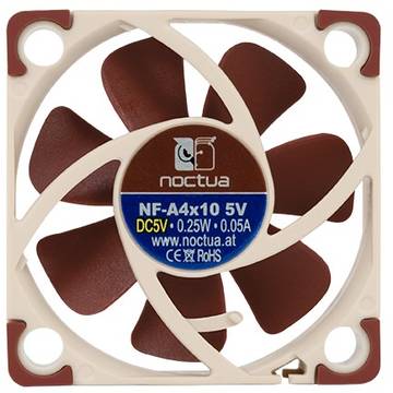 Noctua Cooler carcasa NF-A4x10 ,40 mm, 4500 RPM, 5V