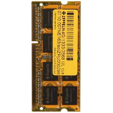 Memorie laptop Zeppelin SODIMM DDR3/1600 8192M ZE-SD3-8G1600