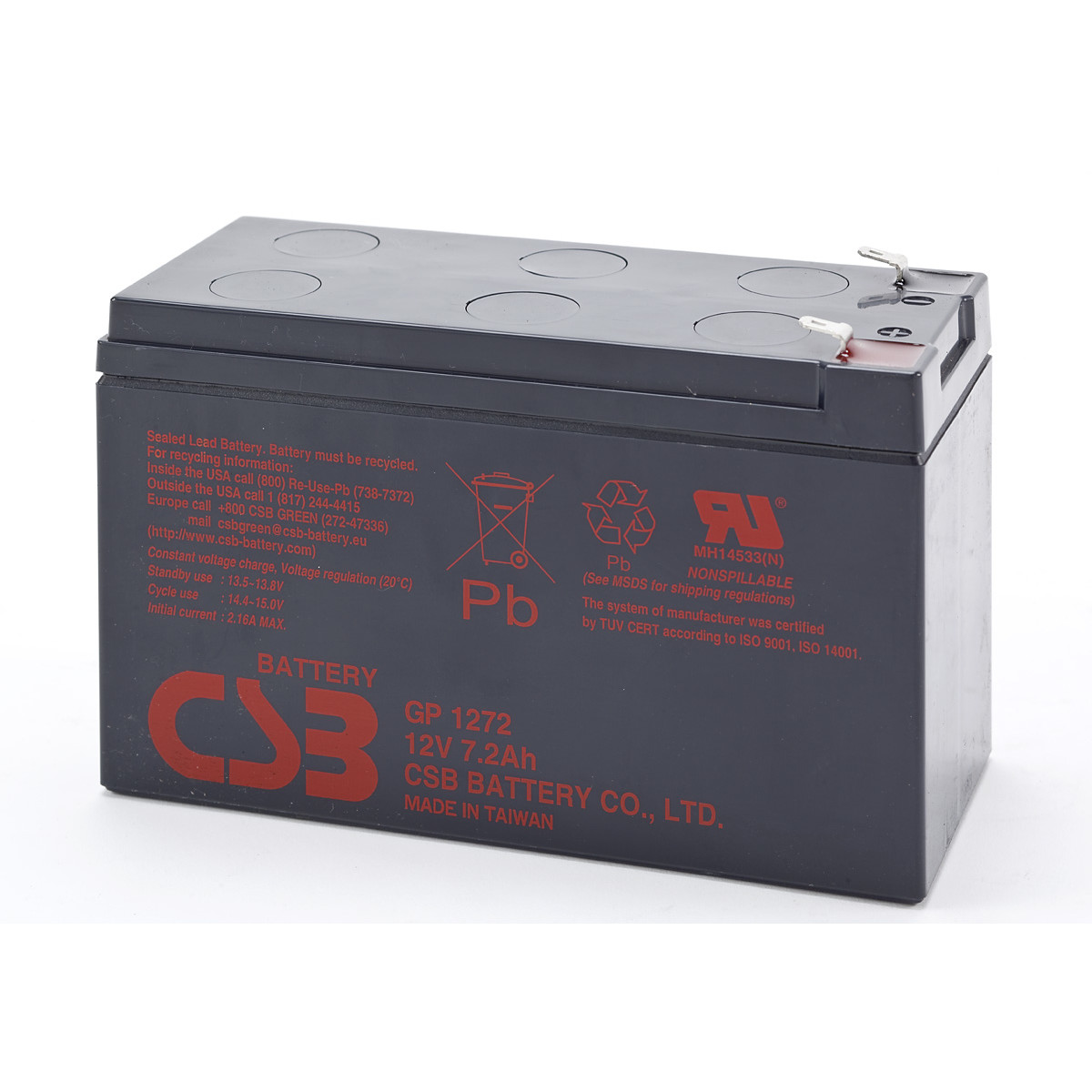 Baterie UPS GP1272 F2 12V/7.2Ah