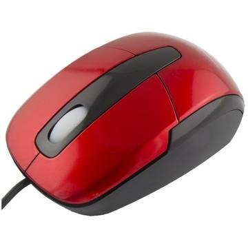 Mouse ESPERANZA BARRACUDA 3D TM108K, USB, 1000 dpi, rosu