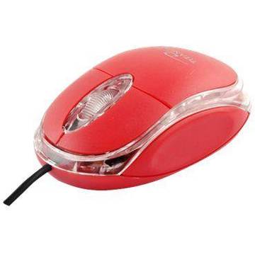 Mouse ESPERANZA TM102R,  USB, 1000 dpi, Rosu
