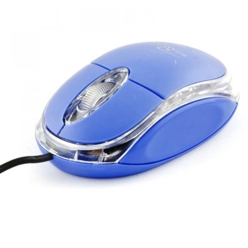 Mouse TM102B, USB,1000 dpi, Albastru