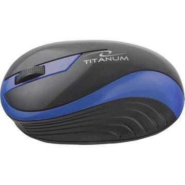 Mouse ESPERANZA TM113B BUTTERFLY, USB, 1000 dpi, Albastru